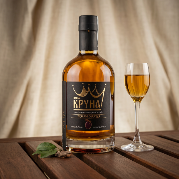 Šljivovica Naša Kruna Stevanović Distillery
