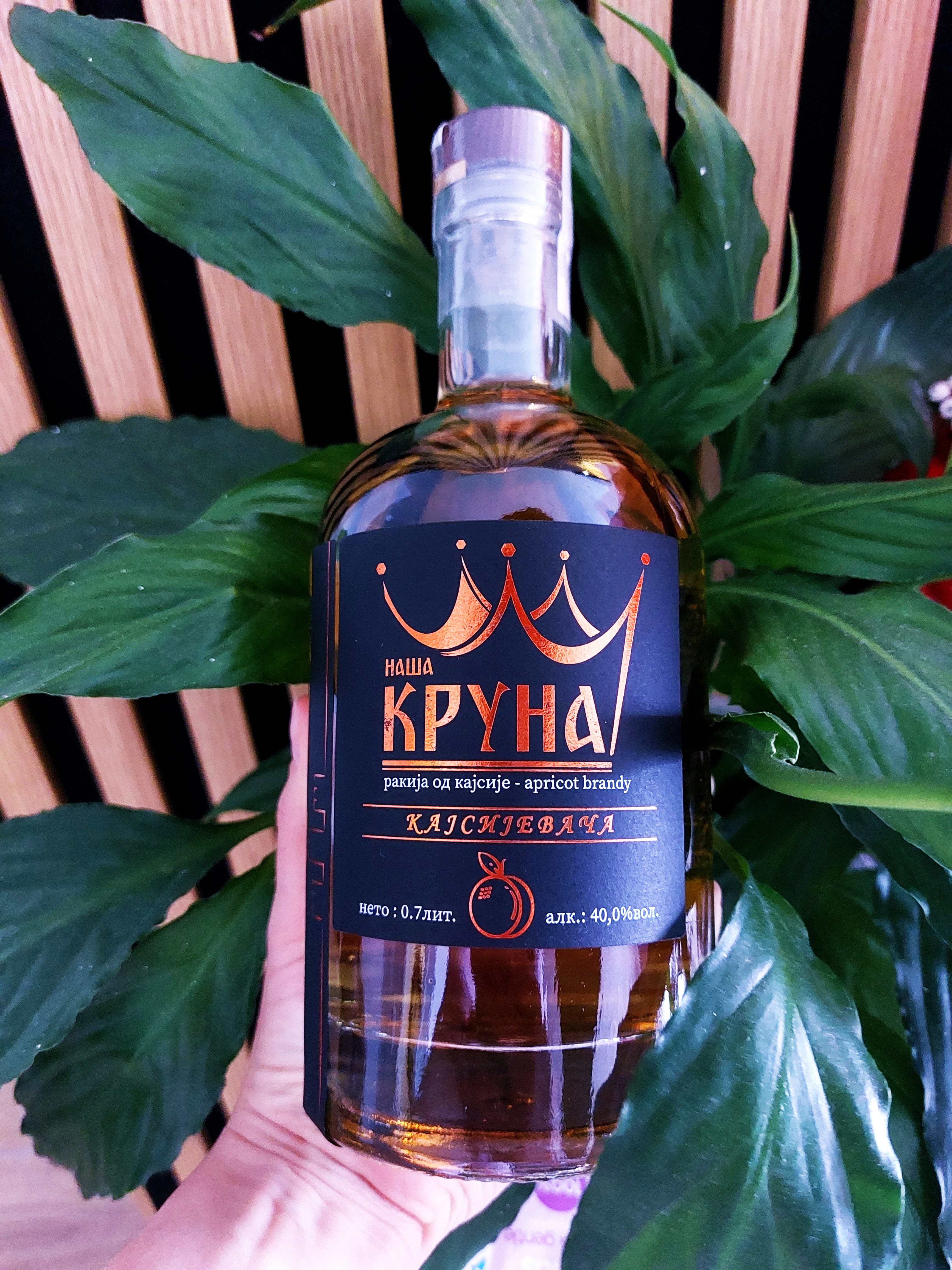 rakija nasa kruna destilerija stevanovic kajsija