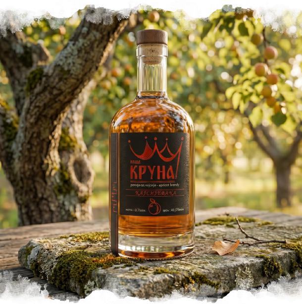 Kajsijevača Barrique Naša Kruna Stevanović Distillery